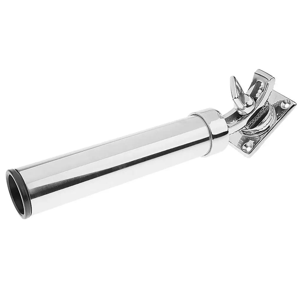 316 Stainless Steel Adjustable Fishing Rod Holder 360&deg; for Boat Car