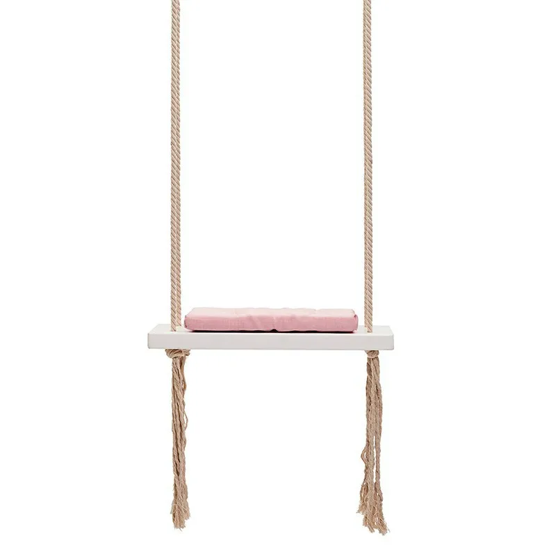 Antiskid and Stable Swing Comfortable Indoor Sitting Tassel Adult Suspended Hanging Chair Balance Perception Without Carpet Doll 2