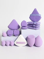 Cat Powder Cotton Candy 16-Piece Set 2 Makeup Eggs & 4 Mini Makeup Eggs & 2 Cotton Candy Powder Puff & 4 Powder Puff & 4 Mini C 2