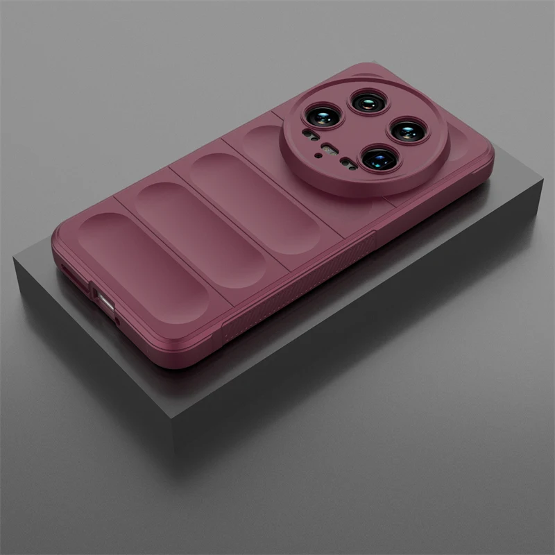Luxury Carbon Fiber Soft TPU Phone Case - Premium Rubber Back Cover