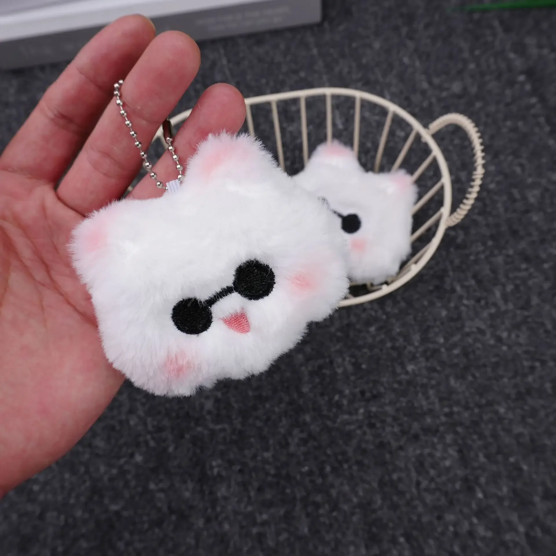 Anime Keychain: Geto & Gojo Plush Cosplay Pendant