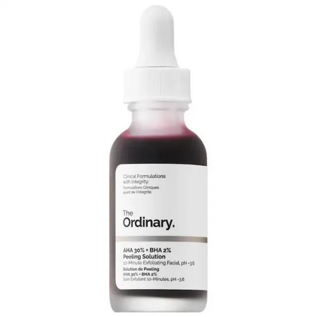 The Ordinary AHA 30% + BHA 2% Peeling Solution, Advanced Exfoliating Peel for Brighter Skin 1
