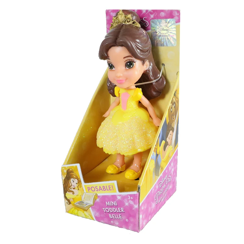 

Disney Princess Figurine Beauty And The Beast Belle Sofia Snow White Cinderella Rapunzel Doll Action Figure Frozen Model Kid Toy