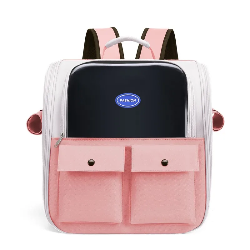 Pet Bag Cat Carrier Backpack High Quality Outdoor Breathable Portable Cat Cage Kitten Bag Dog Carriers Accessories