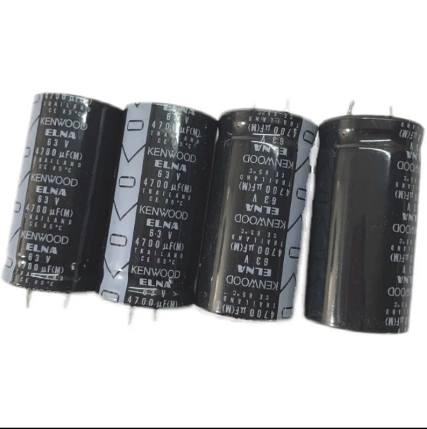 4pcs/lot Japan ELNA 4700UF 63V KENWOOD 25X50MM high current audio filtering Electrolytic capacitor free shipping hot sale 10pair 30pair japan 2sa1837 2sc4793 2sa1837 2sc4793 audio electronics free shipping