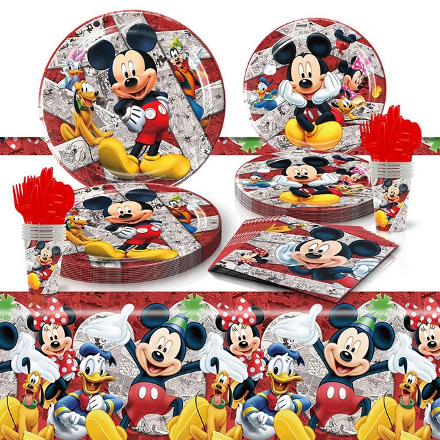 Mickey Mouse Clubhouse Party Ideas 1st Birthday - Party Supplies 1st  Birthday - Aliexpress