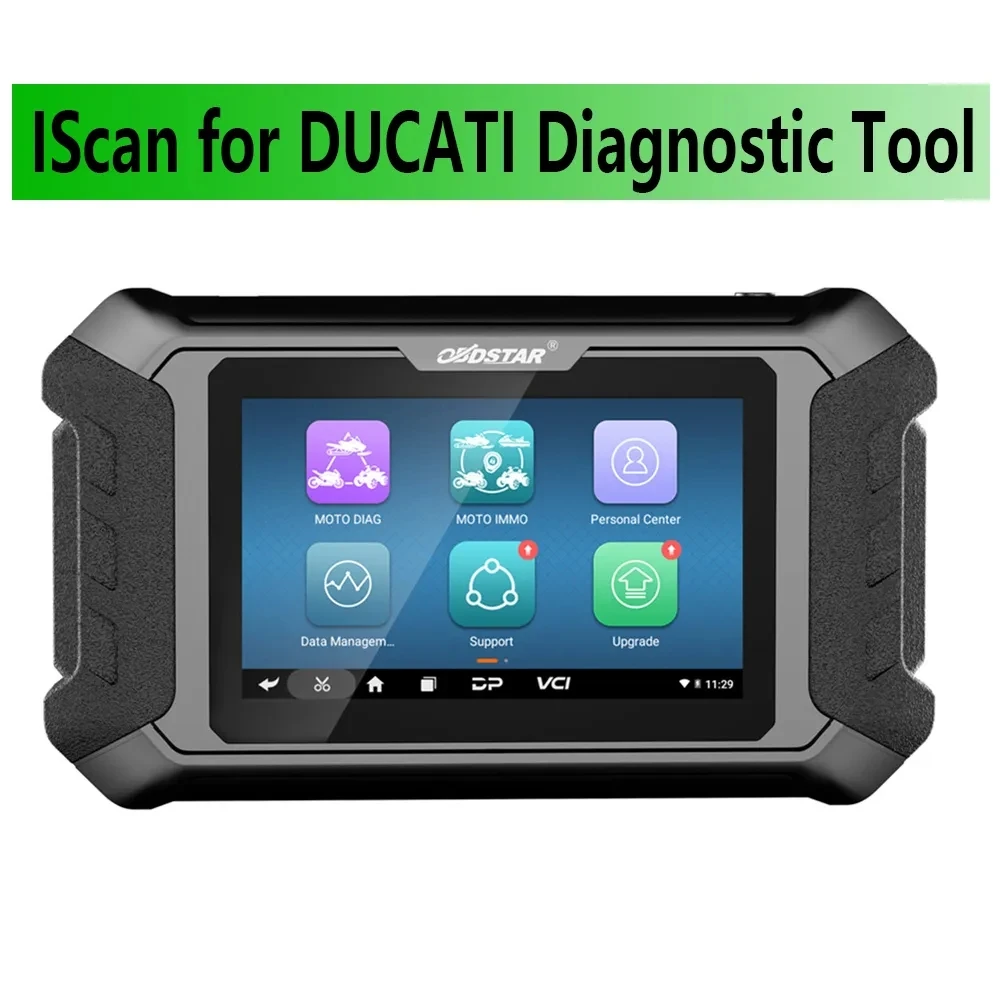 

OBDSTAR iScan for DUCATI Motorcycle Diagnostic Tool Support IMMO Programming with Multilanguages Multimeters & Analyzers