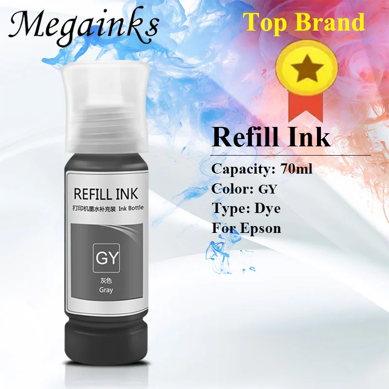 003 115 T502 T544 ET Refill Dye Ink for Epson L3110 L3100 L3101 L3150 L5190 L8160 L8180 ET-8500 ET-8550 Printer 004 T522 Series dye ink kit ink refill kit dye ink refill inkjet printer ink ink cartridge refill kit ink refill