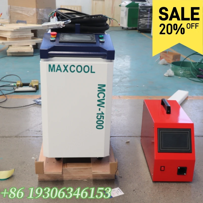 Small Mini Size CW Laser Welding Machine Auto Feeding Laser Weld Paint Cleaning Machine Wood Metal Paint Coatings Cleaner