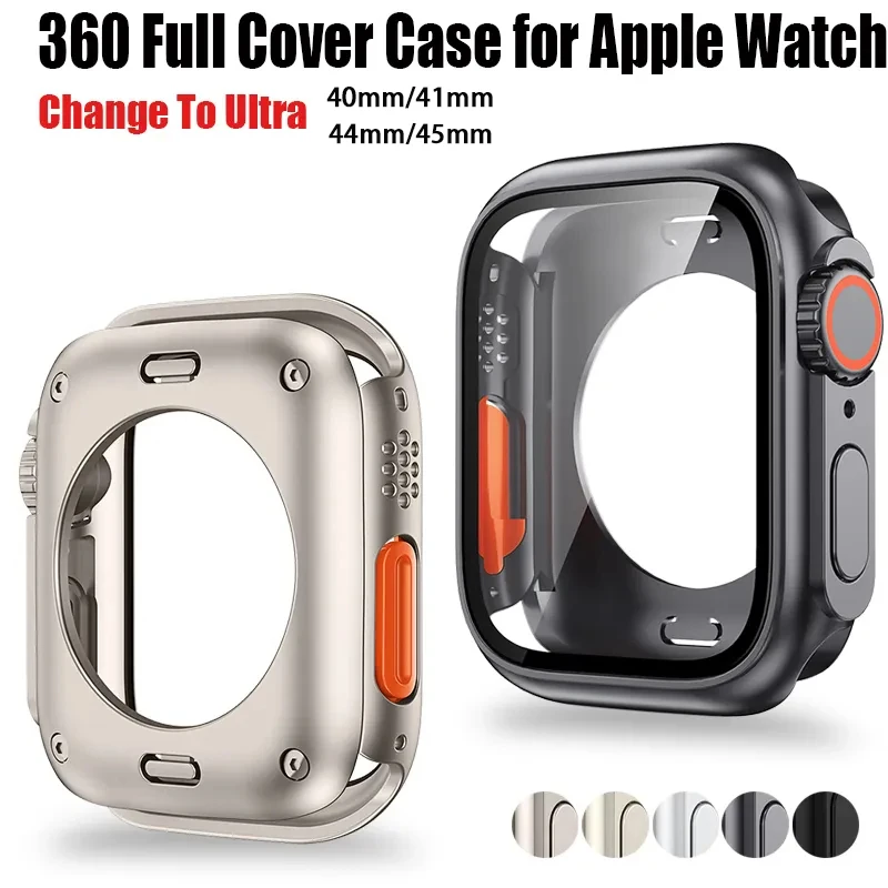 

Защитное стекло, закаленное стекло для Apple Watch 7 8 45 мм 41 мм