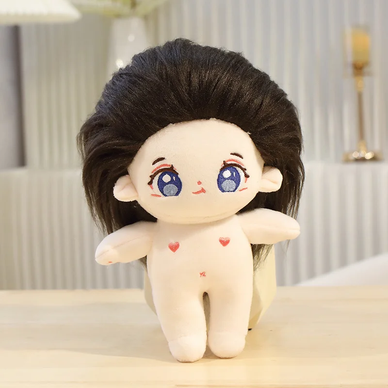 thumbnail image 1 of Muñecos de peluche de 20cm para niños, figuras de algodón de personajes de Anime, juguetes personalizados, regalo de cumpleaños, 1 of 5