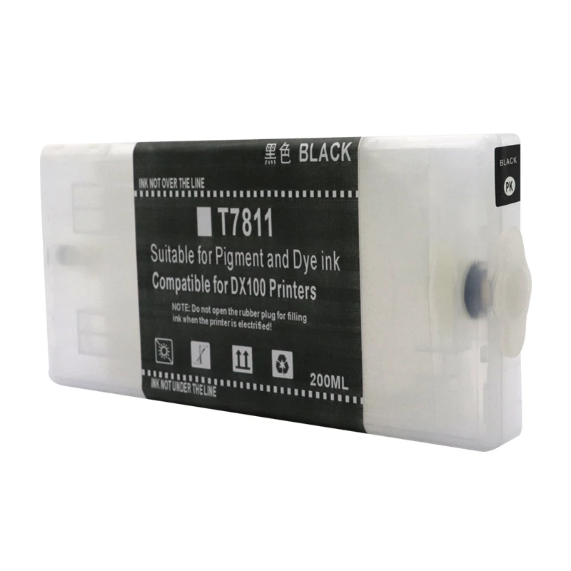 T7811-T7816 Empty refillable ink cartridge chips Fujifilm Frontier-S DX-100 Fuji DX100 Printer 6 colors available