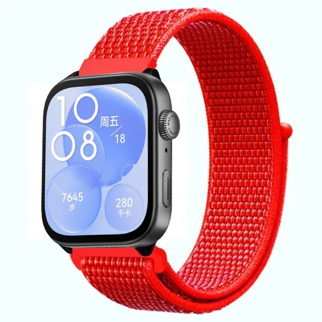 Nylon Loop Sport Strap - Soft Bracelet Band for Smartwatch Accessories