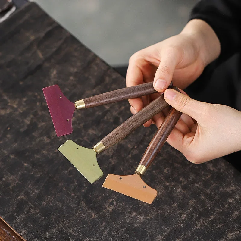 Silicone tea brush tea table scraper accessories drainer tray brush kung fu set ceremony accessories