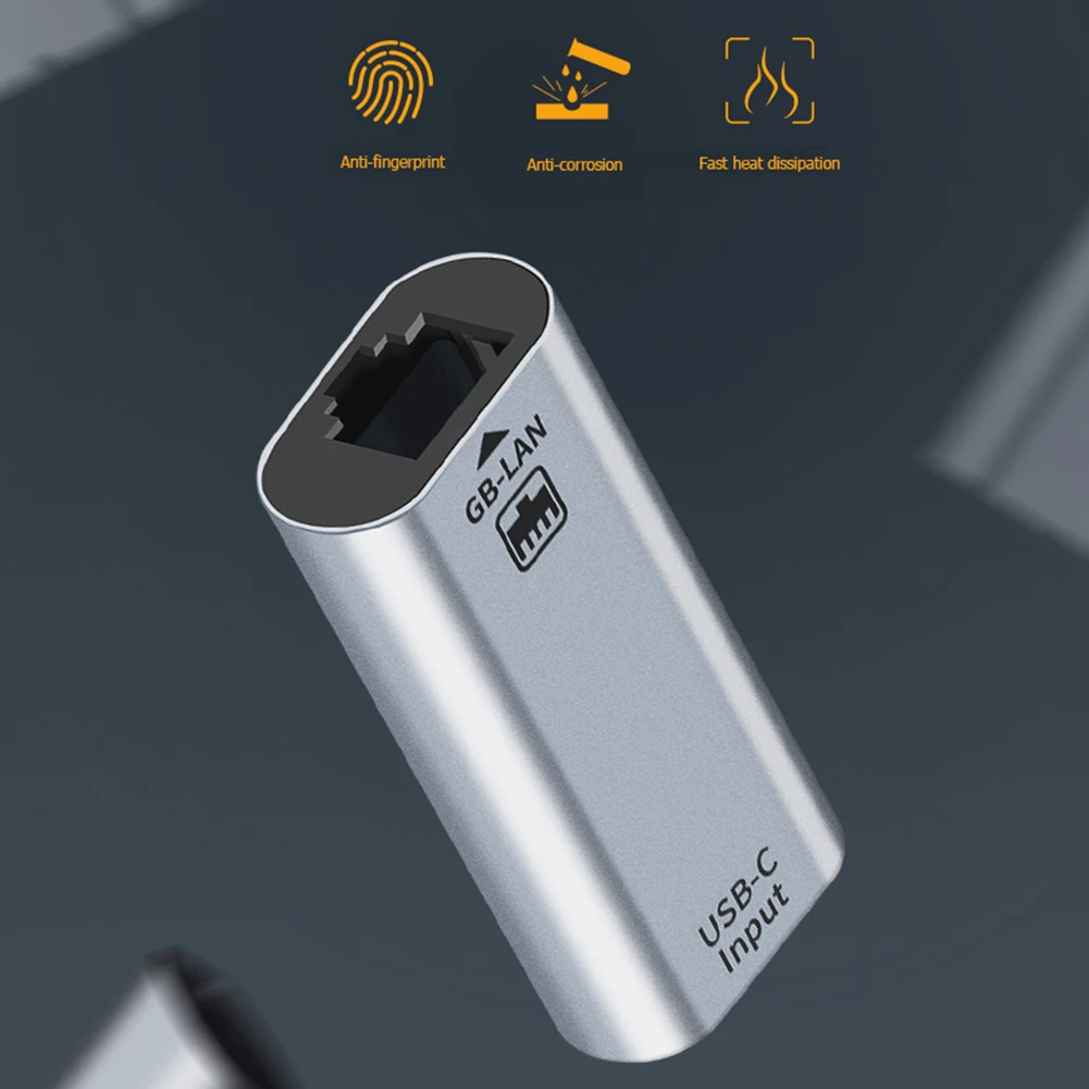 USB C Ÿ�� ��-RJ45 �� �̴��� �Ⱑ��Ʈ ���� LAN ��Ʈ��ũ �����, ������ ���ӱ� �������̽�