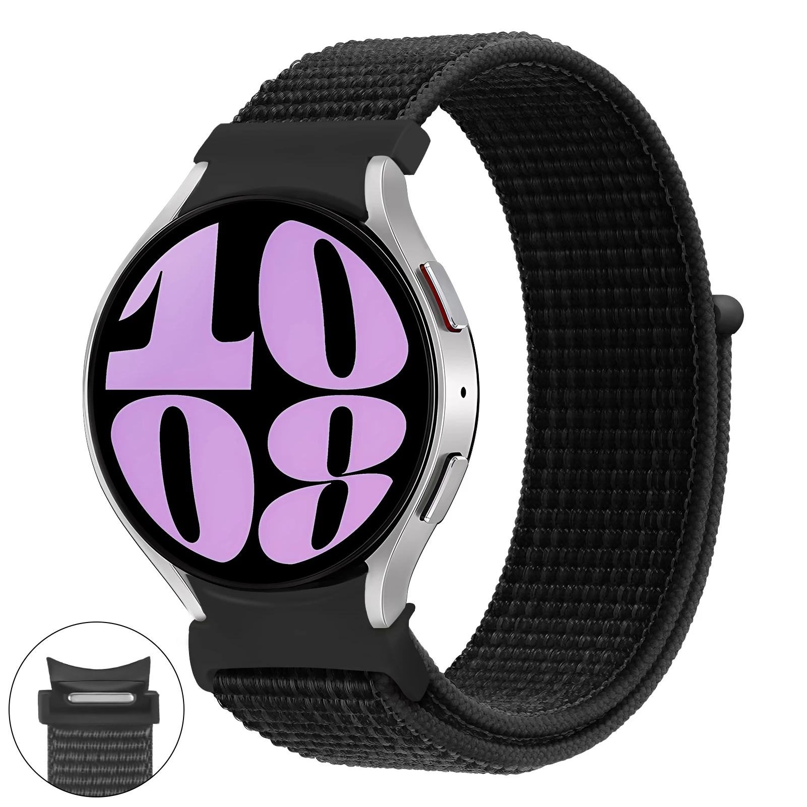 Premium No-Gap Nylon Sport Loop Bracelet Strap
