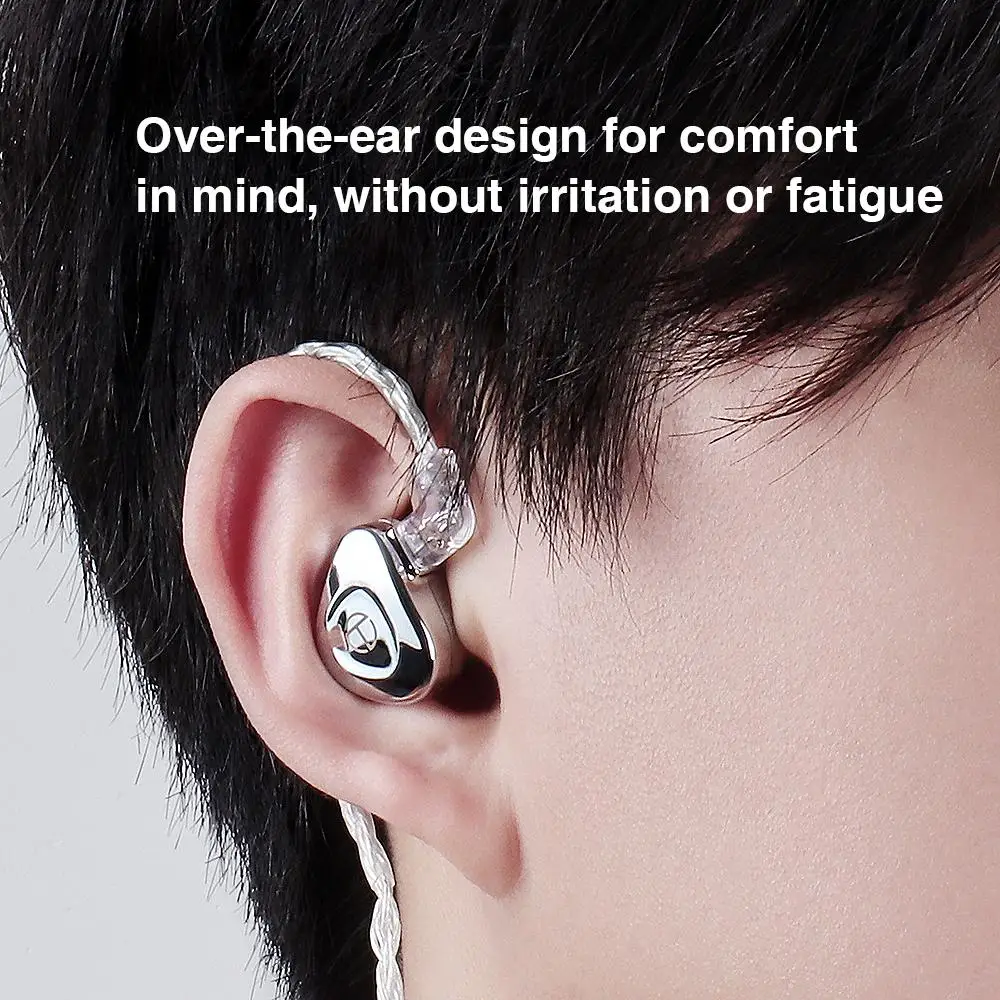 TRN BA15 30BA Driver Unit In Ear Earphone HIFI Music DJ Monitor Audiophile Musician Headset Earbuds With QDC Cable Headphones 6