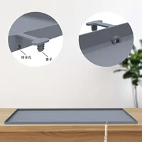 แผ่นอ่างล้างจานซิลิโคนนอร์ดิกป้องกันน้ํามันและป้องกันการรั่ว, ที่เก็บแผ่นตู้, แผ่นระบายน้ํากันน้ํา, แผ่นฉนวนกันความร้อน 3