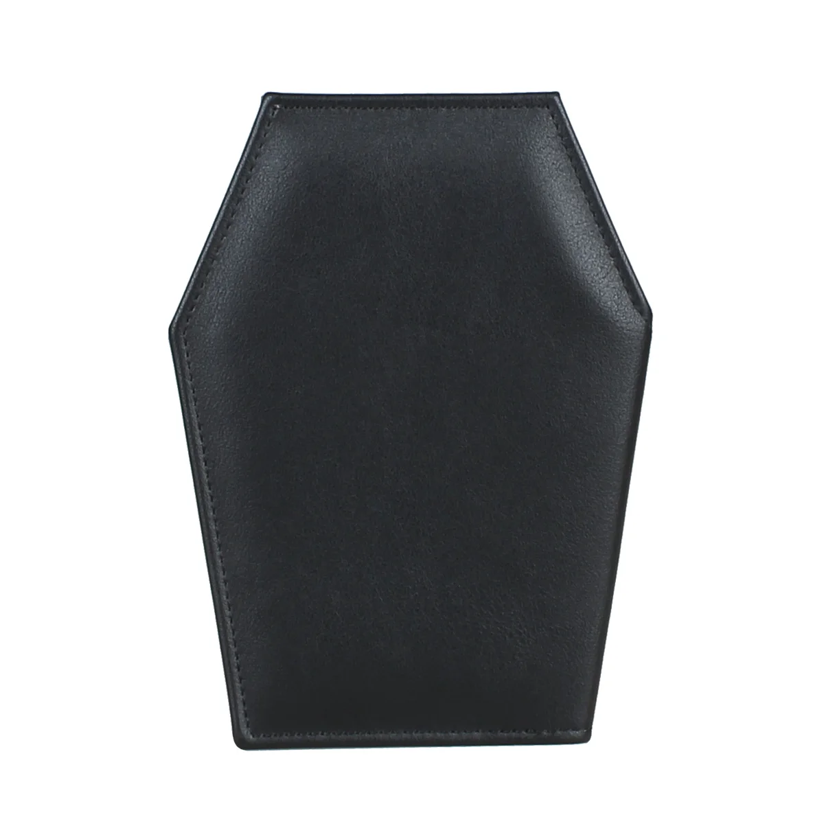 Spider Embroidery Wallet, Coffin shaped Zero Wallet, Halloween themed Party ID Credit Card Holder