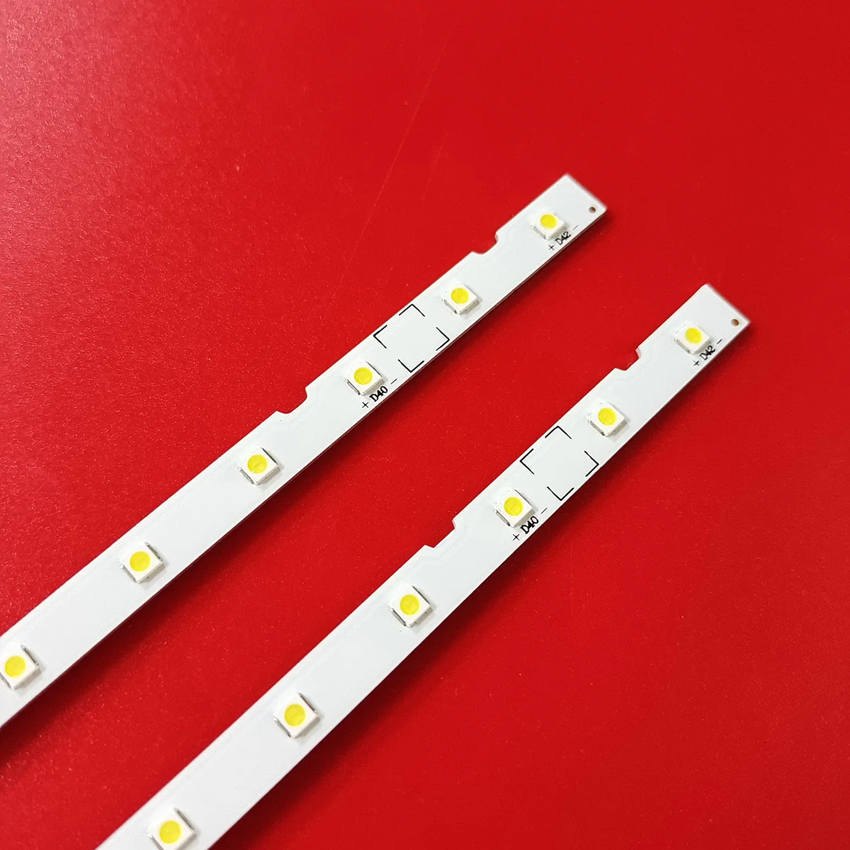 2 pçs set led backlight strip para