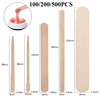 100/200/500pcs  Disposable Wooden Waxing Stick Wax Bean Wiping Wax Tool Disposable Hair Removal Beauty Body Beauty Tool 1