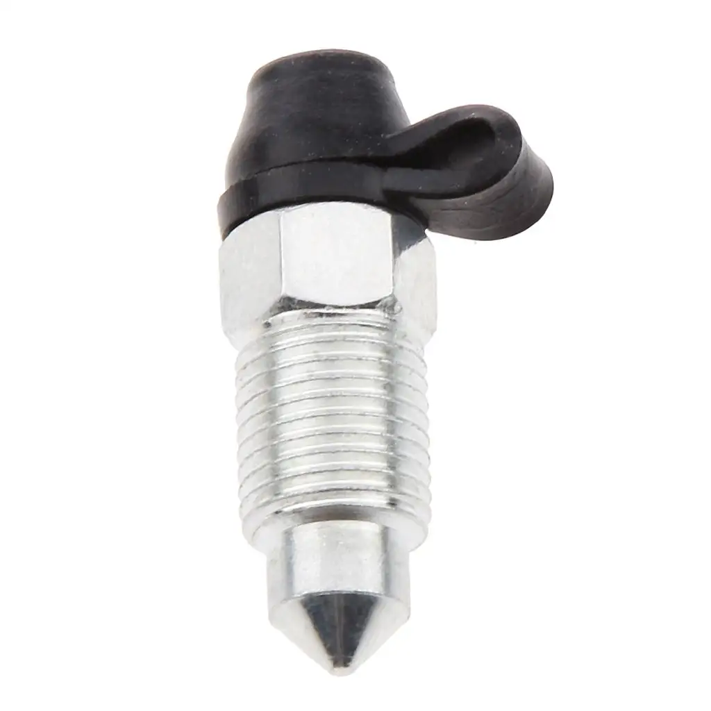 Durable M10 x1mm Motorcycle Motorbike Brake Caliper Bleed Screw Nipple brake bleeder screw caps