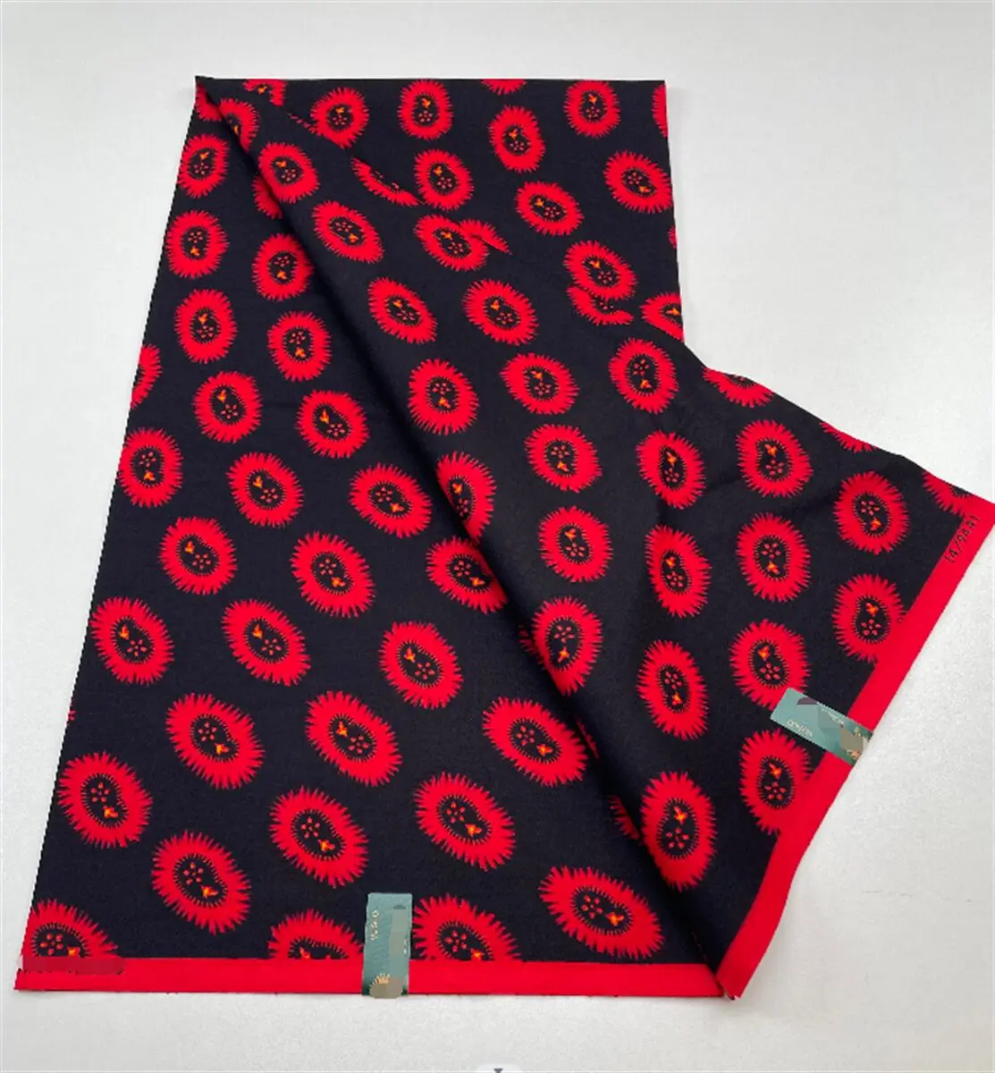 

Newest Ghana Wax Fabric High Quality African Wax Print Fabric 100%Cotton Soft African Guaranteed Veritable Real Wax Women Pagne