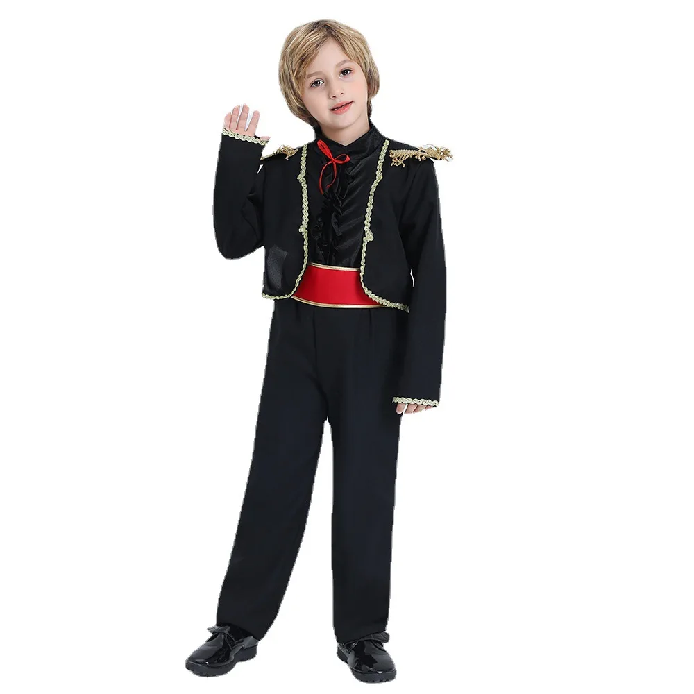 Ragazzi festa di carnevale spagnola Costume Cosplay di Halloween per bambini  vestito da ballo classico - AliExpress