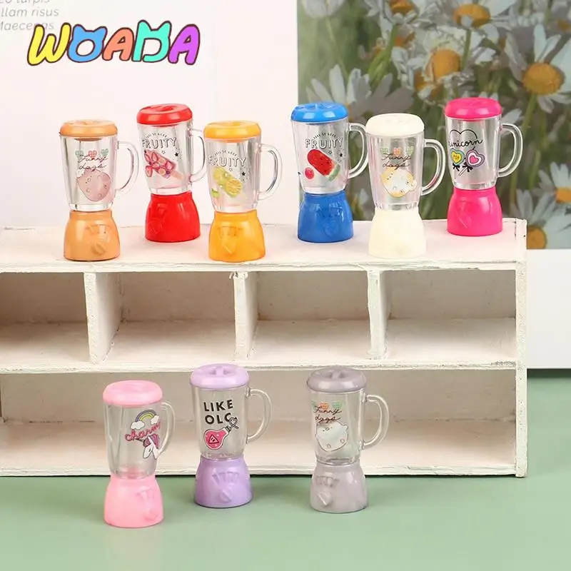 

1:12 Dollhouse Miniature Juice Machine Electrical Appliance Model Kids Pretend Play Toys Doll House Accessories