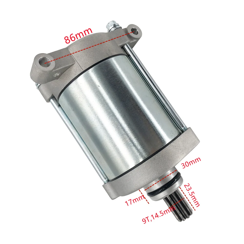 9T Starter Motor For Yamaha RAPTOR 700 YFM700 GRIZZLY 600/660 CCW 1S3-81890-00-00 4WV-81890-00-00