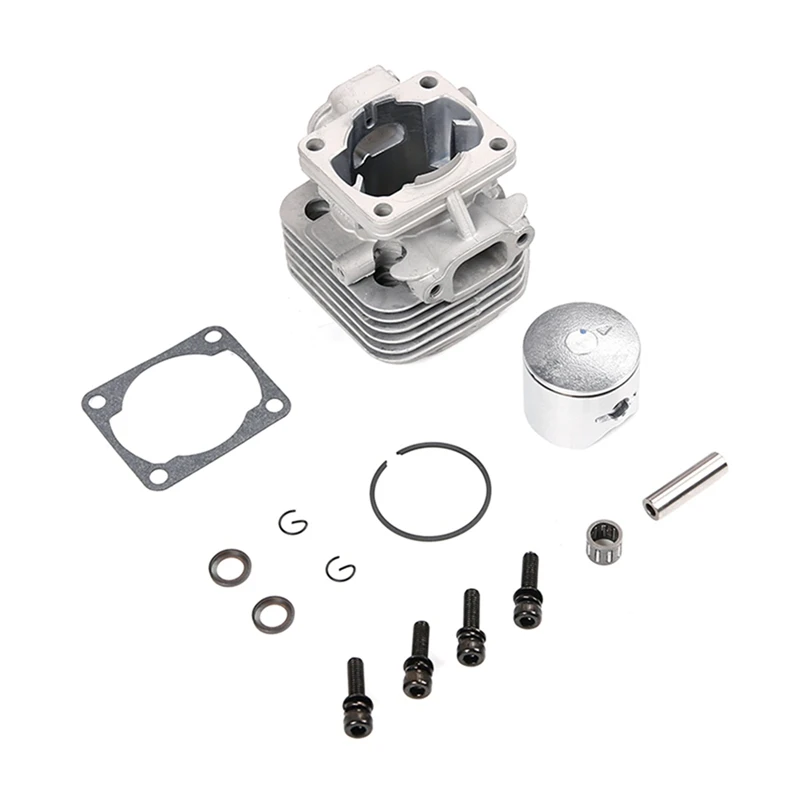 【Hot Cake】4X 29CC 4 Hole Cylinder Set Fit For Zenoah CY Rovan TSRC XJM Engine For 1/5 HPI Rovan Kingmotor Baja Losi FG Goped