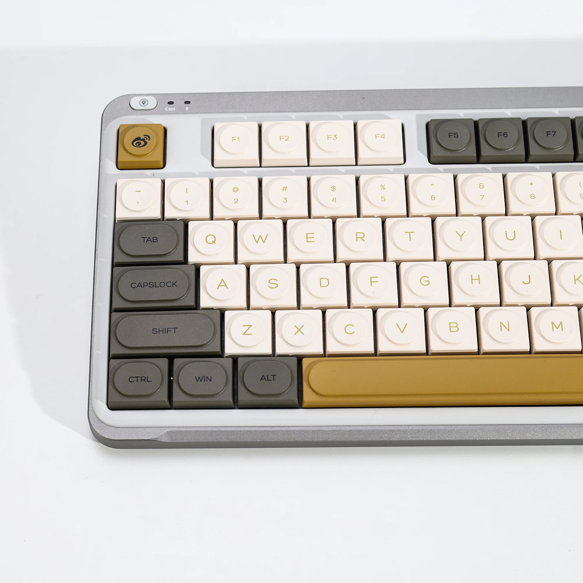 KBDiy Doys Keycaps Retro Glimmer Kailh 1353 Keycap PBT Simple für 60 Gaming Low Profile mechanische Tastatur Cherry MX Switches – Detail 9