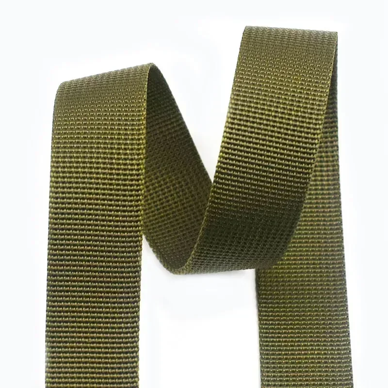 Durable Nylon Webbing Strap for Sewing and DIY Accessories, 5 Meters, 20-50mm Width