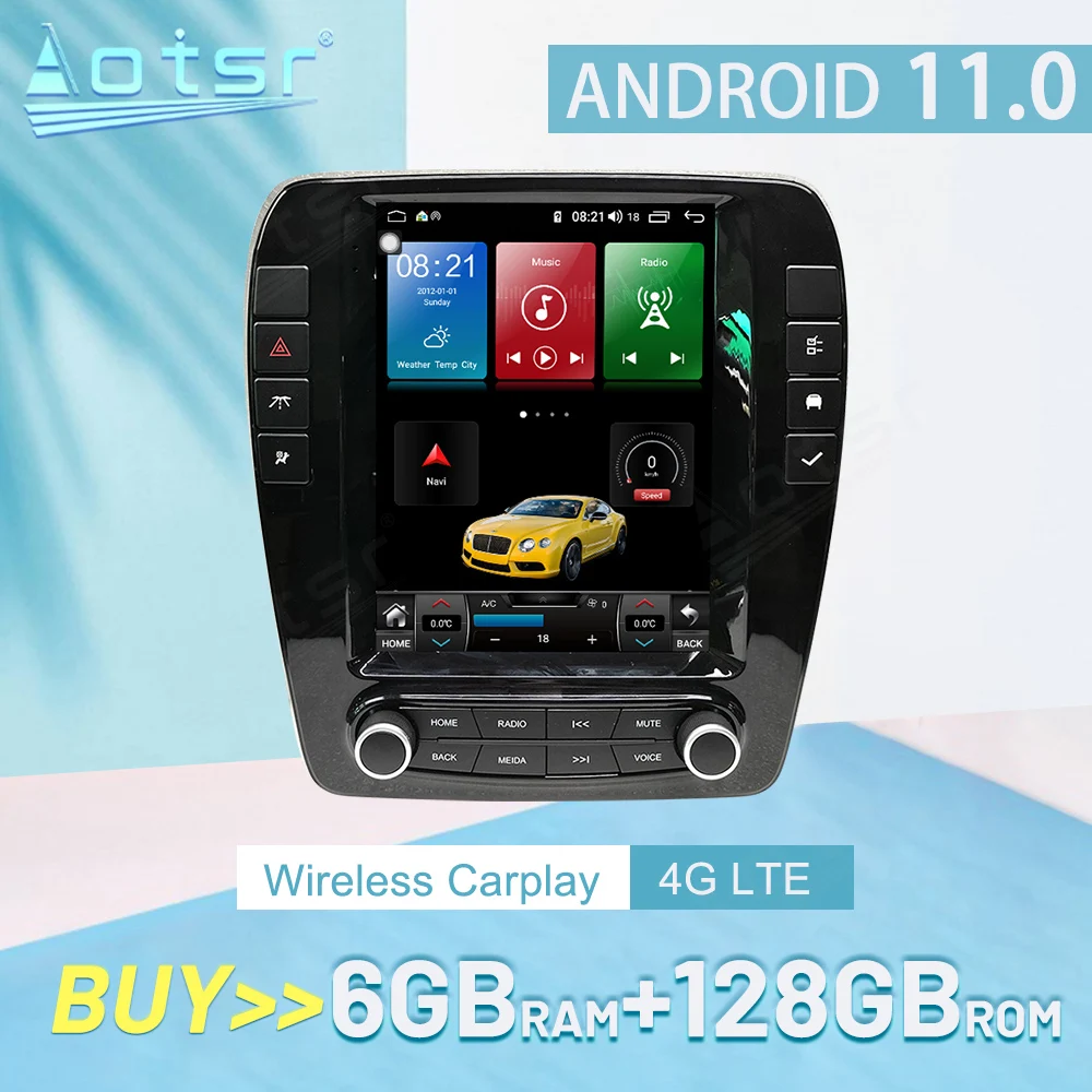 

For Buick Enclave 2009-2013 Carplay Android Car Stereo Radio Multimedia Player GPS Navigation Auto Audio Head Unit