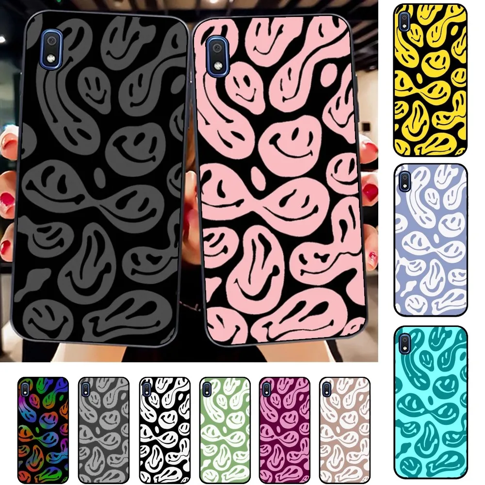 

Cute Funny Trippy S-SmileyS Face Phone Case For Samsung A 10 11 12 13 20 21 22 30 31 32 40 51 52 53 70 71 72 73 91 13 shell