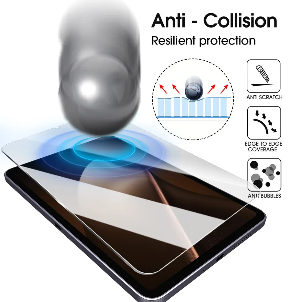 Tempered Glass Dust-Free Screen Protector with Auto Installation Kit