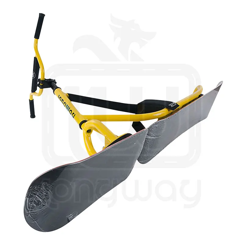 Hot freestyle skiing equipment snowscoot for adult snow bike