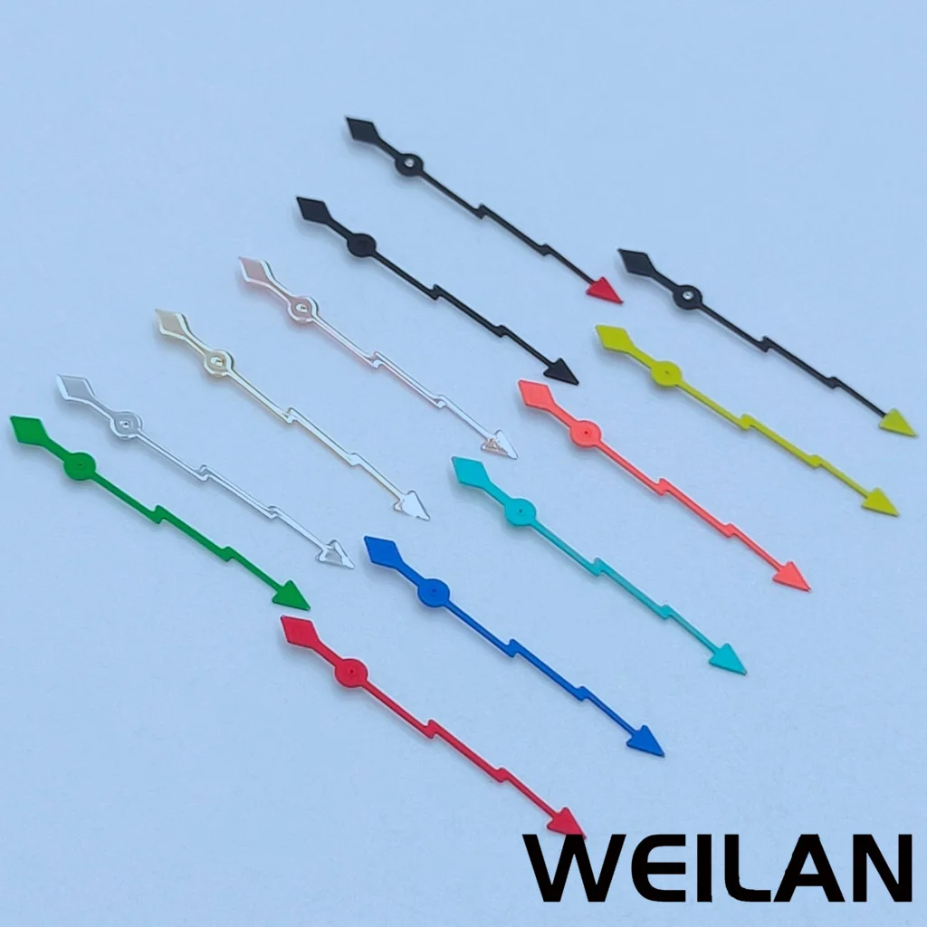 Vibrant Multi-Color 13mm Watch Second Hands