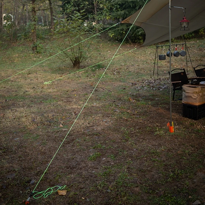 Reflective Paracord Rope High Strength Tent Lanyard Strap Outdoor Camping Survival Rope Guyline Hiking Equipment 3