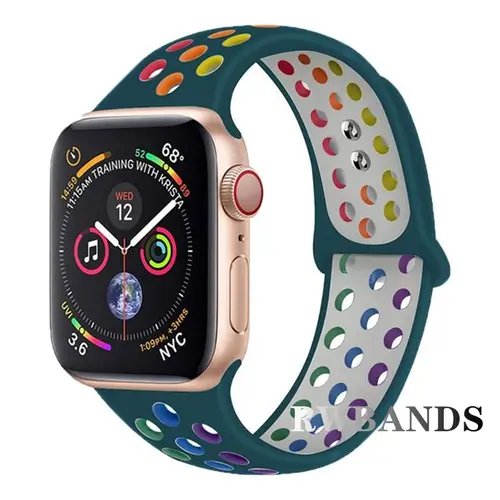 Sport Strap for Apple Watch Band 46mm 44mm 40mm 42-38-41mm 45mm Breathable Bracelet iWatch Series 10 9 8 7 6 SE 5 3 Ultra 2 49mm - Image 9