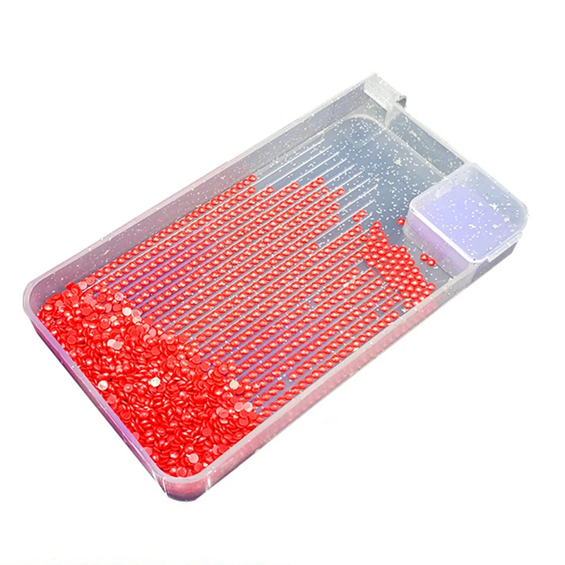 HOMFUN New 23pcs/set Diamond Painting Kit with Multifunctional Pen Heads, Wax, Storage Tray & Funnel, Essential Accessories