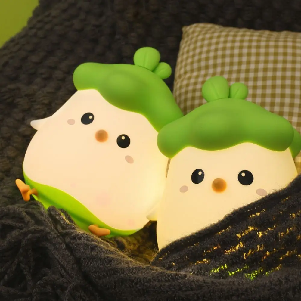 

Timing Silicone Animal Night Light BPA Free LED Bedside Lamp USB Rechargeable Battery-Powered Chicken Night Light Children
