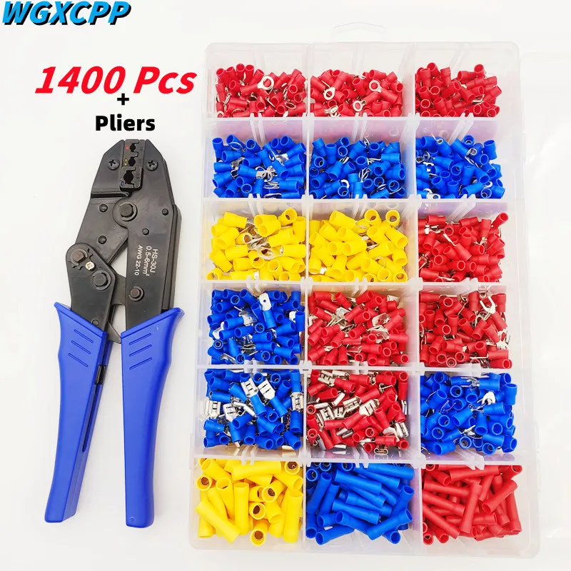 Wire Terminals Crimp Tool Female Crimp Terminal Kit Crimp Wire