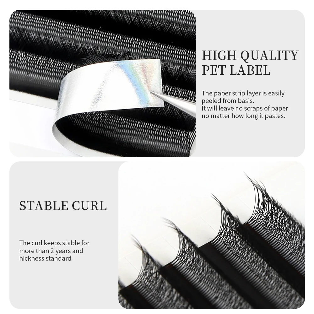 JB Jeyelabeau Cilios 5D Eyelashes Extension 6D 8D W Shaped Eyelash Extensions C/D/L/M Fake Bloom Lashes Premade Volume Fans eyelash extensions