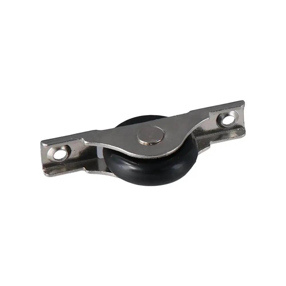 Description Picture 4 of item30mm/1.18" Dia Screen Door Rollers Nylon Black Sliding Wheel Sliding Door Heavy Duty Steel Pulley Furniture Roller Wheels