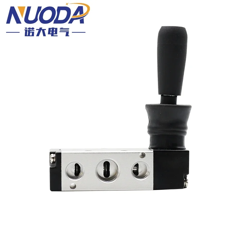 4H210-08 5/2 Way Pneumatic Air Hand Lever Operated Valve Manual Control 2 Position 3 5Port Push-Pull 3H210-08 pneumatic air valve