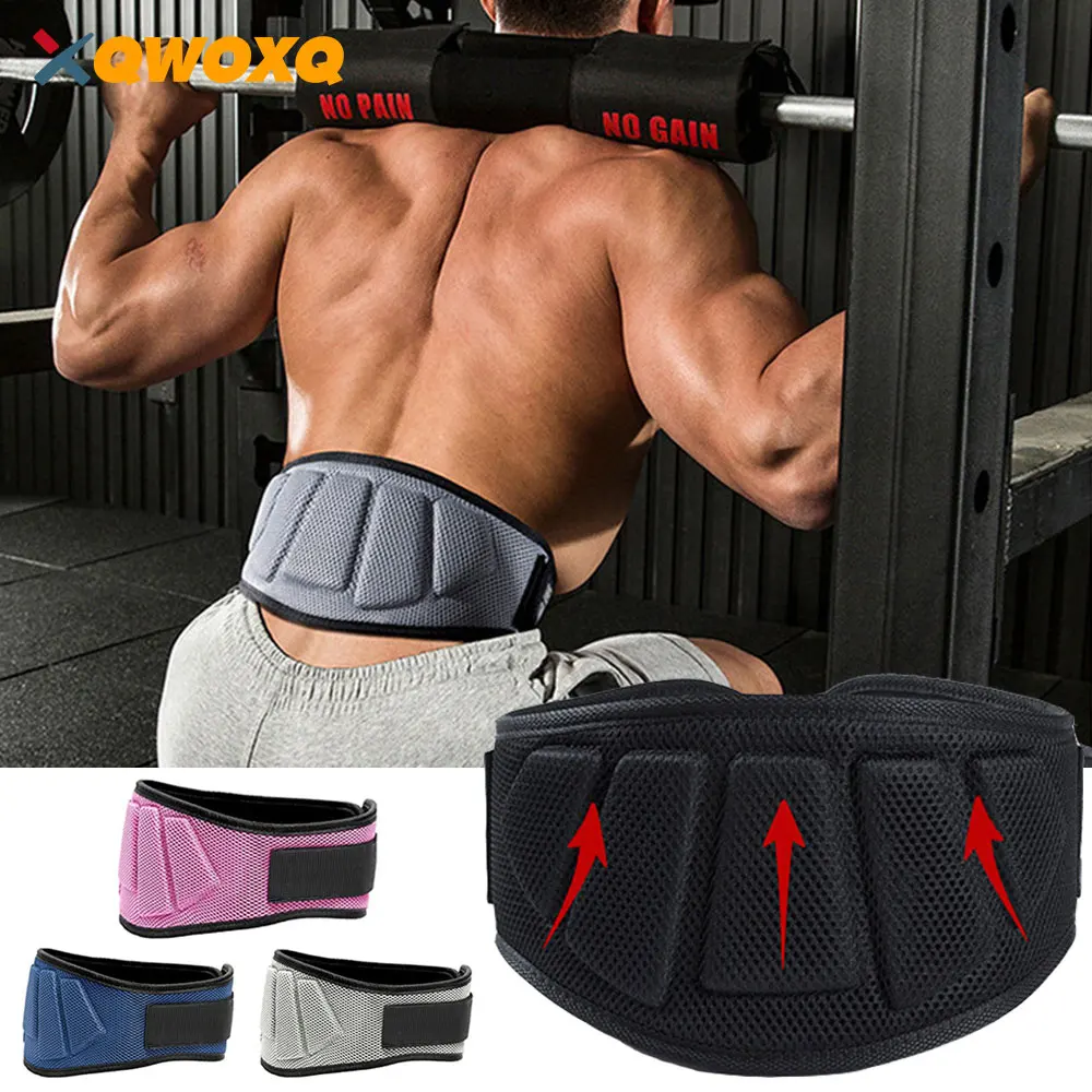 Gym Weight Lifting Belt for Men Women Fitness Weightlifting Powerlifitng  Squat Dumbbell Barbell Deadlift Lumbar Support Belts