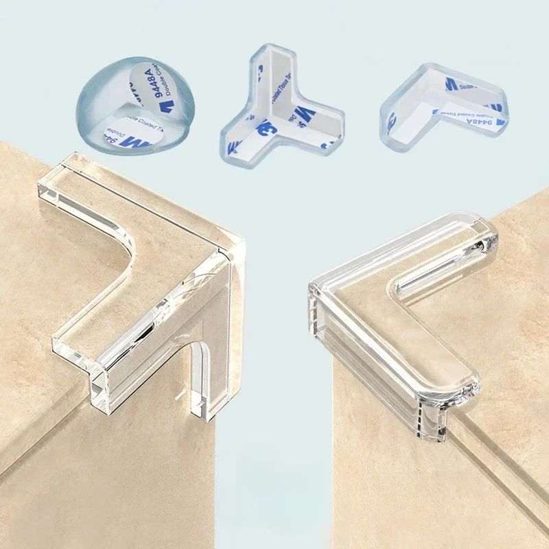 Silicone Table Corner Protector Table Corner Protector Table Edge Protector Furniture Anti Collision Strip Door Anti Collision Protector 1/3/5M Table Edge Guard Furniture Corner Protector Strip Self Adhesive Transparent Kids Collision Proof Soft Bumper Baby Safety