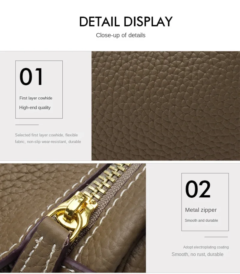 Pillow Gold Buckle Women’s Bags Cowhide Luxury Design Handbags Fashion Shoulder Crossbody Bag Lychee Pattern Real Leather Purse