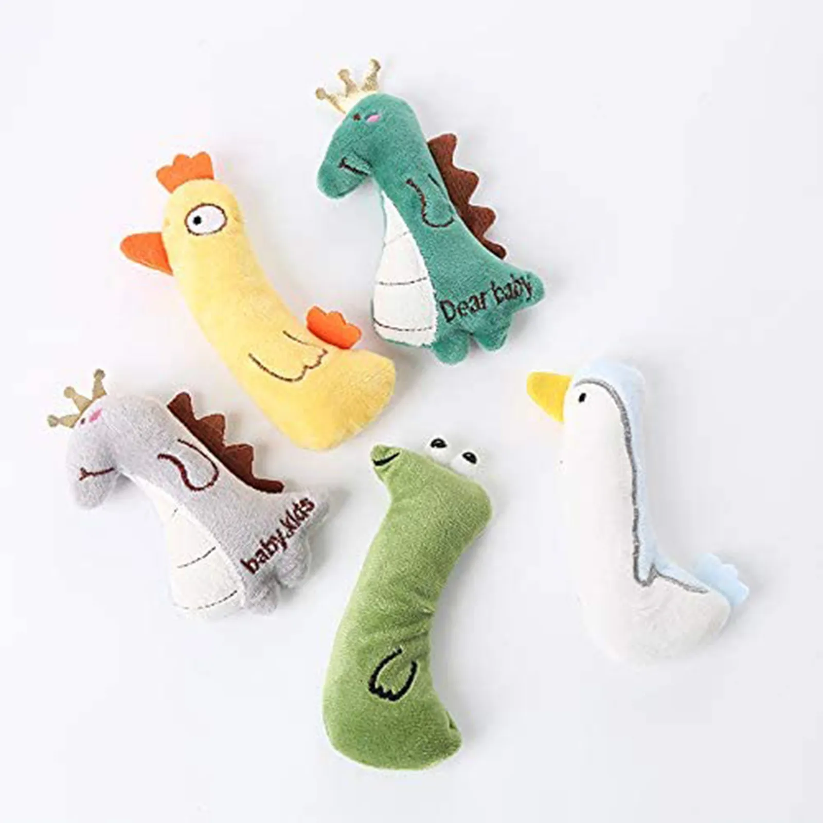 

Plush Cat Toy Catnip Cute Funny Chew Cat Playthings Interactive Kitten Mini Teeth Grinding Thumb Chewing Toy Pet Accessories